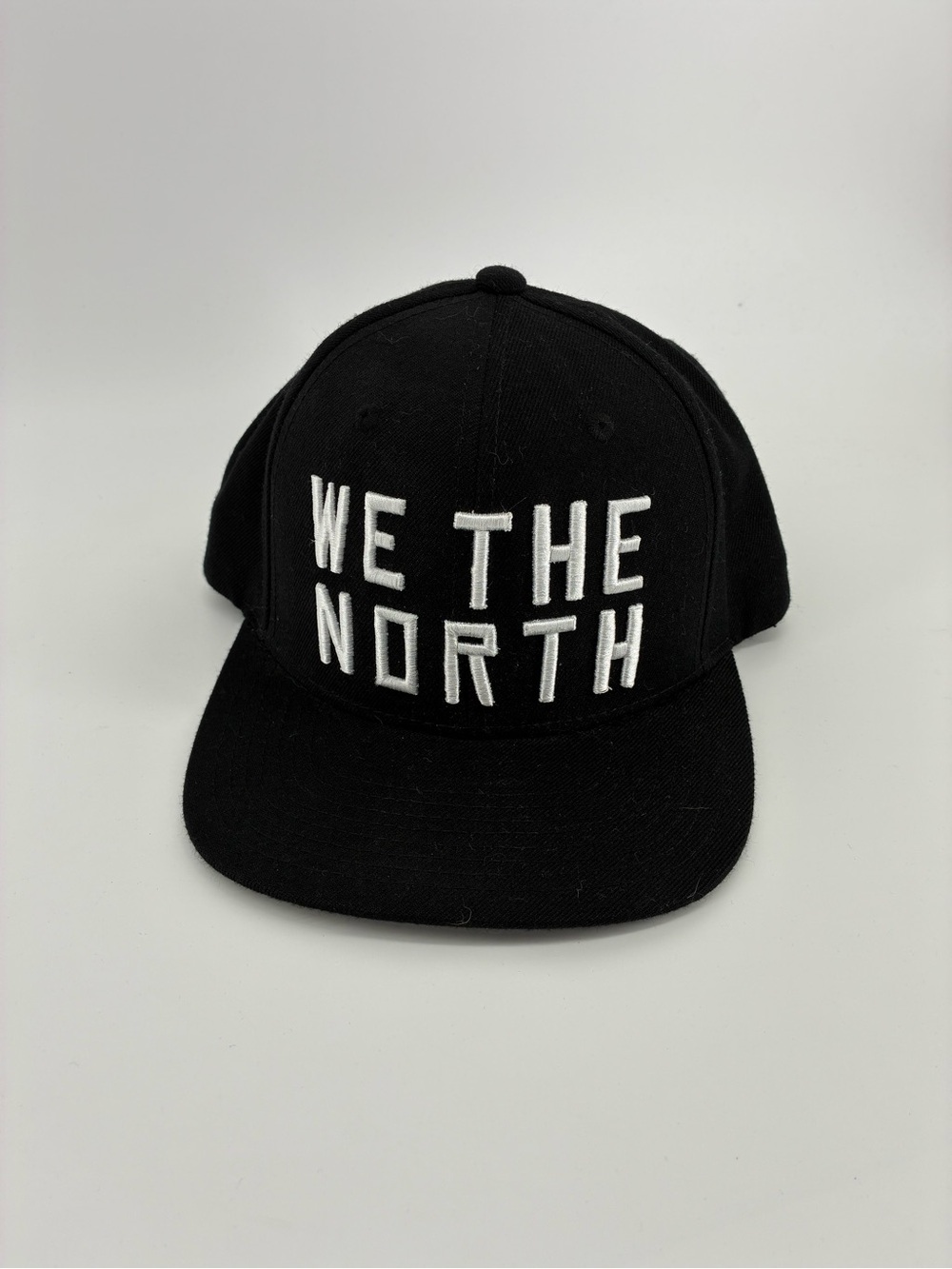 Mitchell & Ness Black 'We The North' Snapback Hat